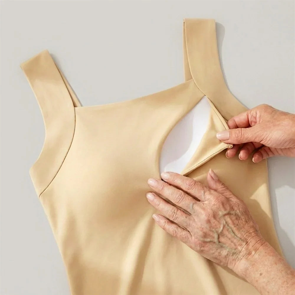 Margot’s Comfort top met Ingebouwde Bh